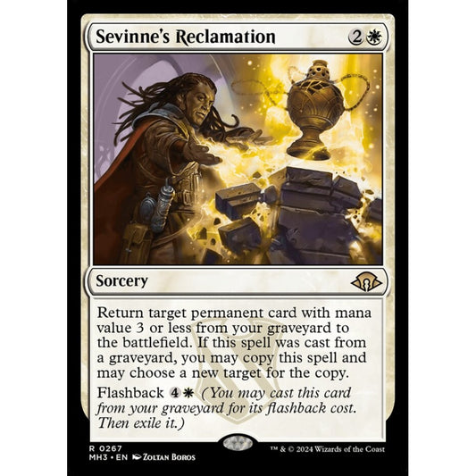 Sevinne's Reclamation, 267, rare, Magic: The Gathering, Modern Horizons 3