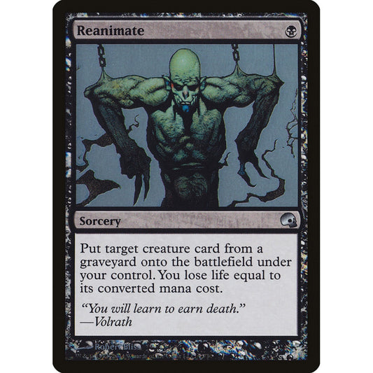 Reanimate uncommon 15 Magic the Gathering Premium Deck Series: Graveborn