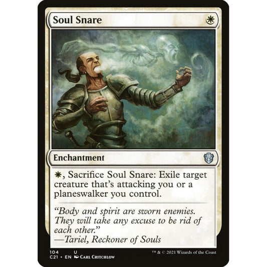 Soul Snare uncommon 104 Magic the Gathering Commander 2021