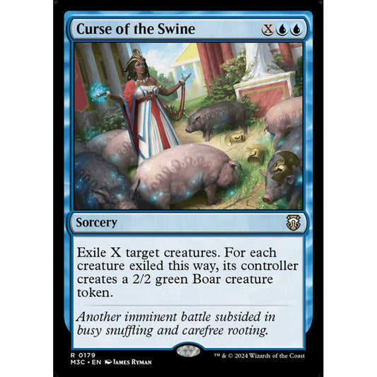 Curse of the Swine, 179, rare, Magic: The Gathering, Modern Horizons 3