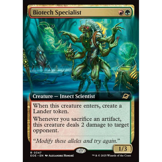 Biotech Specialist rare 347 Magic the Gathering Edge of Eternities