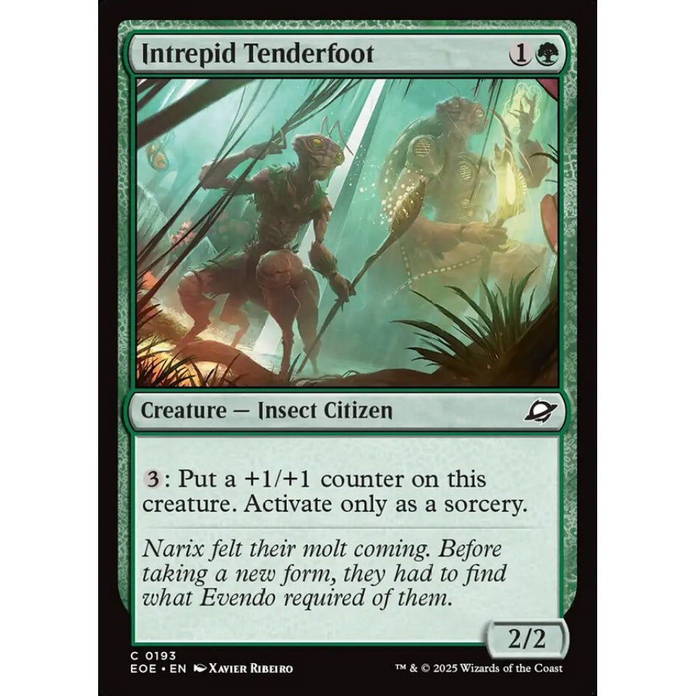 Intrepid Tenderfoot common 193 Magic the Gathering Edge of Eternities