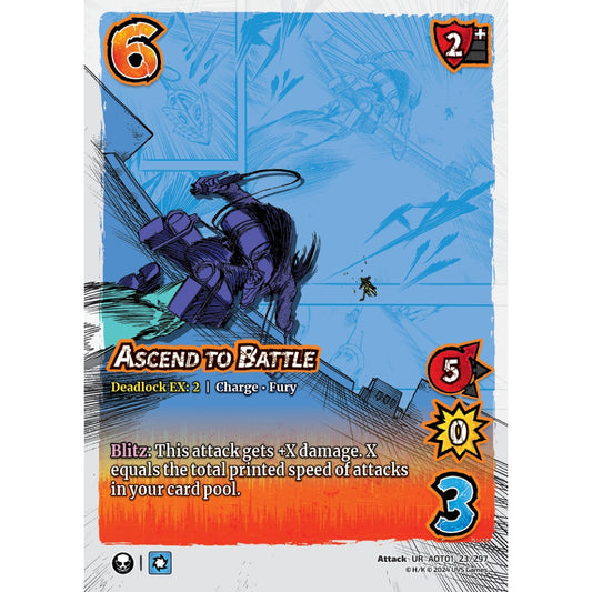 Ascend to Battle, 23/297, UR, UniVersus, Attack on Titan: Battle for Humanity