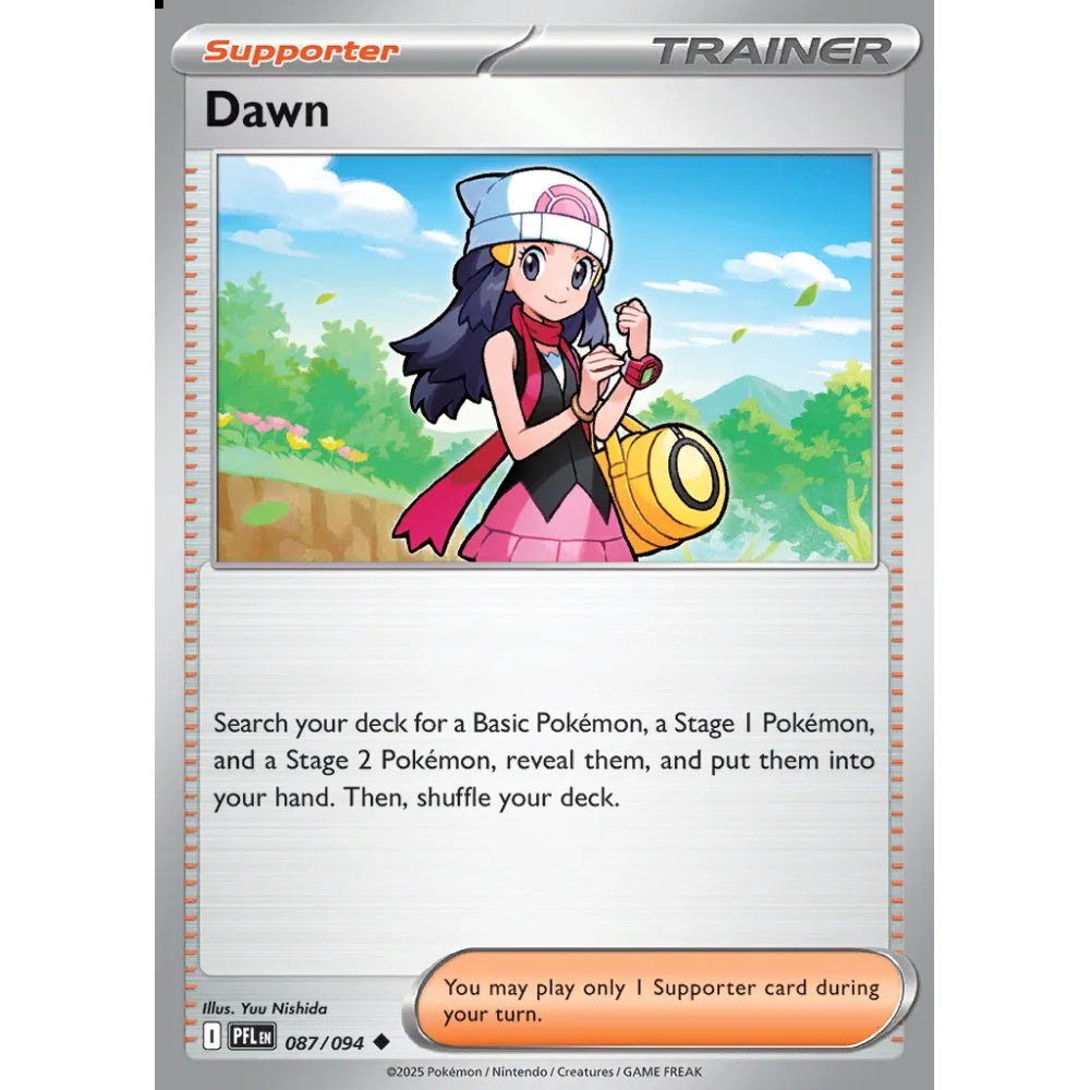 Dawn Uncommon 087/094 Pokemon Card Game Phantasmal Flames