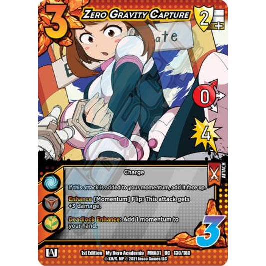 Zero Gravity Capture, 130/180, UC, UniVersus, MHA01 My Hero Academia