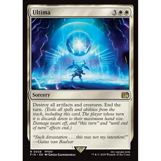 Ultima rare 38 Magic the Gathering Final Fantasy