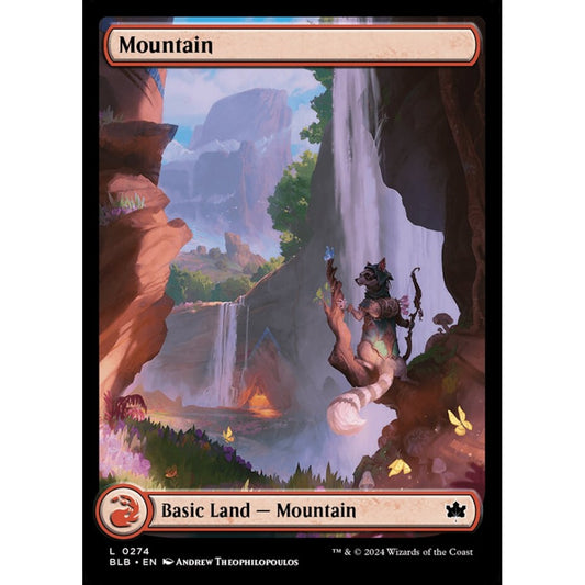 Mountain, 274, common, Magic: The Gathering, Bloomburrow