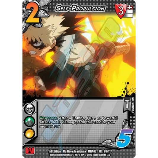 Self-Propulsion, 26/117, XR, UniVersus, MHA02 Crimson Rampage