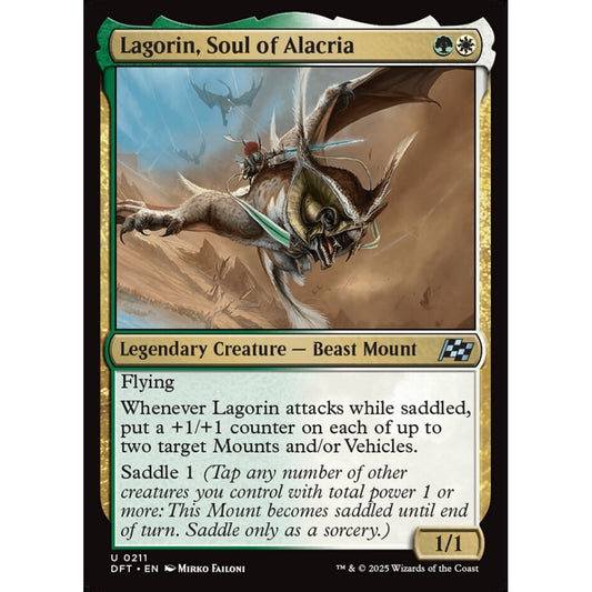 Lagorin, Soul of Alacria, 211, uncommon, Magic: The Gathering, Aetherdrift
