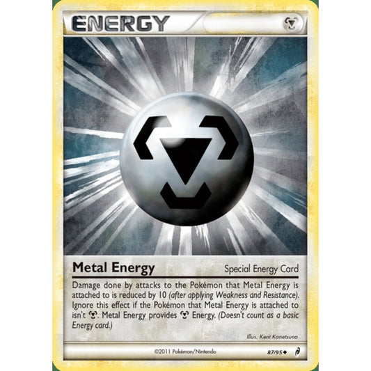 Metal Energy Uncommon 87/95 Pokemon Card Game Call of Legends