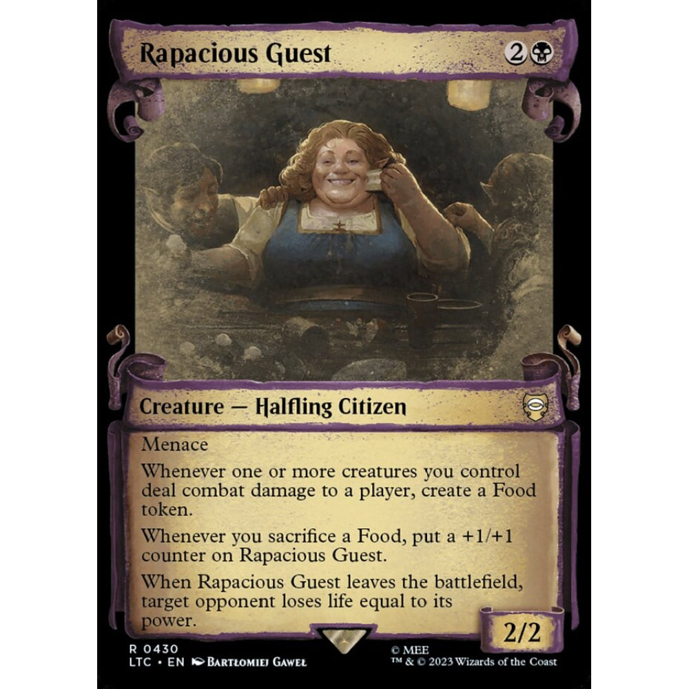 Rapacious Guest, rare, 430, Magic the Gathering, Tales of Middle-earth Commander