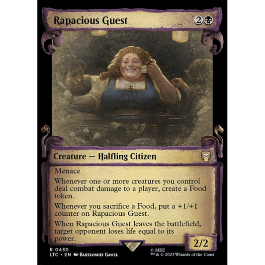Rapacious Guest, rare, 430, Magic the Gathering, Tales of Middle-earth Commander