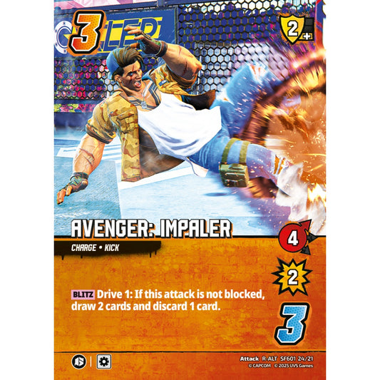 Avenger: Impaler 4/21 SF601 Universus Street Fighter 6: Challanger Series Ryu&Luke Attack R-ALT