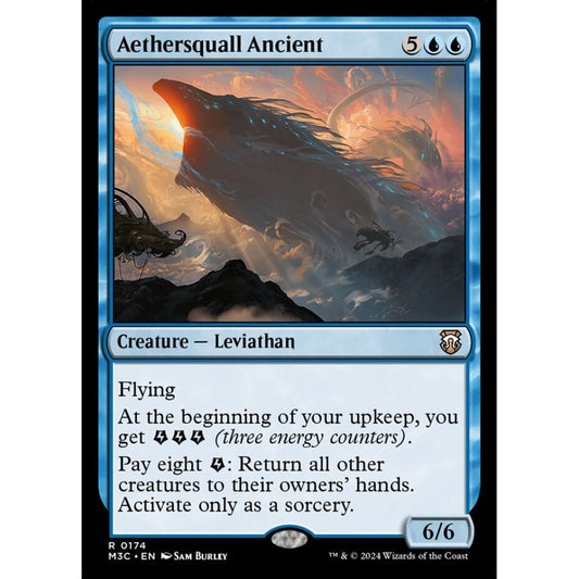 Aethersquall Ancient, 174, rare, Magic: The Gathering, Modern Horizons 3