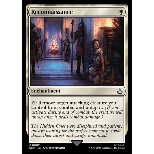 Reconnaissance uncommon 82 Magic the Gathering Assassin's Creed