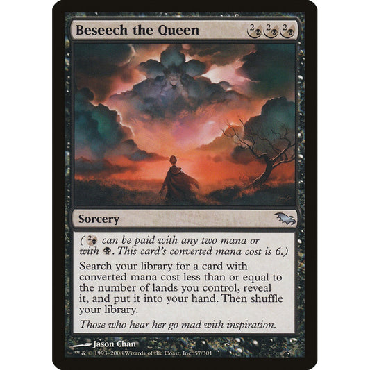 Beseech the Queen uncommon 57 Magic the Gathering Shadowmoor