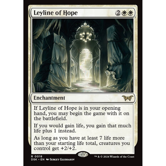 Leyline of Hope, 18, rare, Magic: The Gathering, Duskmourn: House of Horror