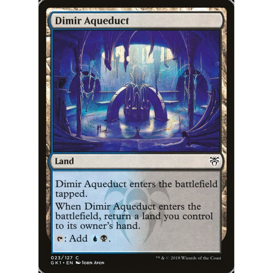 Dimir Aqueduct common 23 Magic the Gathering GRN Guild Kit