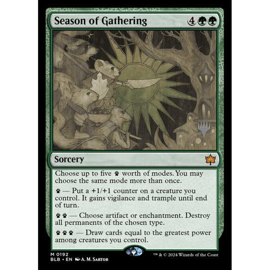 Season of Gathering (M 192p PBLB Foil)