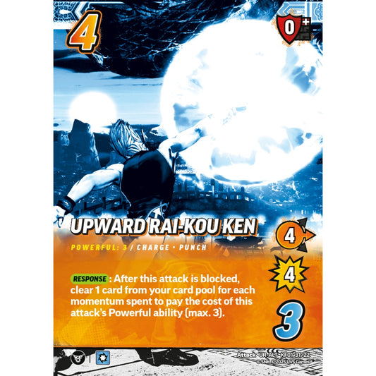 Upward Rai-Kou Ken 31/22 KF01 Universus The King of Fighters XV: Challenger Series: Team Hero Attack UR-ALT