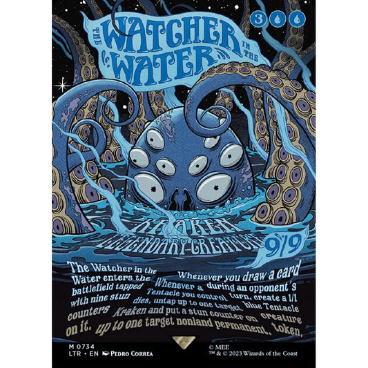 The Watcher in the Water, mythic, 734, Magic the Gathering, The Lord of the Rings: Tales of Middle-earth
