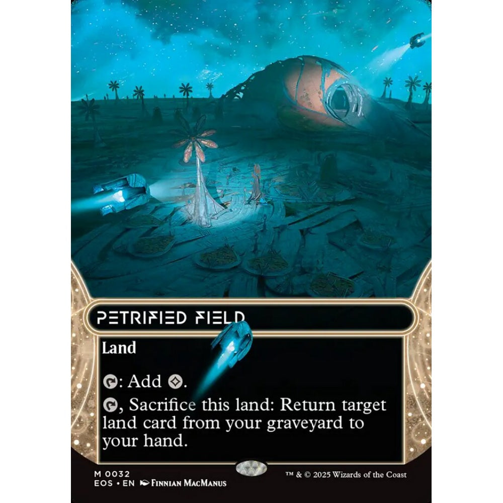 Petrified Field mythic 32 Magic the Gathering Edge of Eternities: Stellar Sights