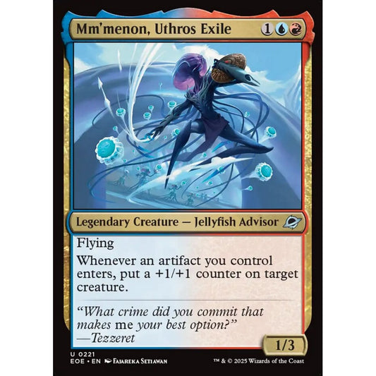 Mm'menon, Uthros Exile uncommon 221 Magic the Gathering Edge of Eternities
