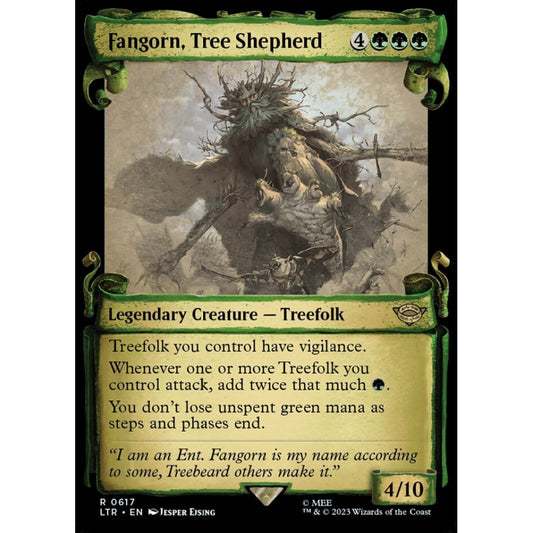 Fangorn, Tree Shepherd, rare, 617, Magic the Gathering, The Lord of the Rings: Tales of Middle-earth