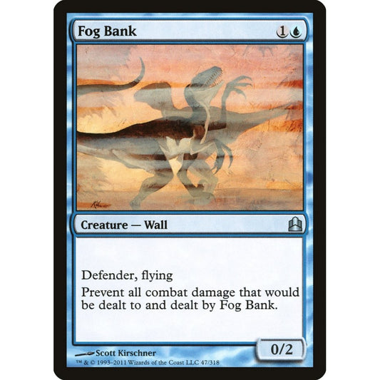 Fog Bank uncommon 47 Magic the Gathering Commander 2011