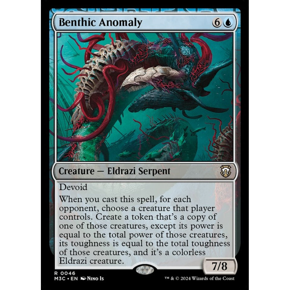 Benthic Anomaly, 46, rare, Magic: The Gathering, Modern Horizons 3