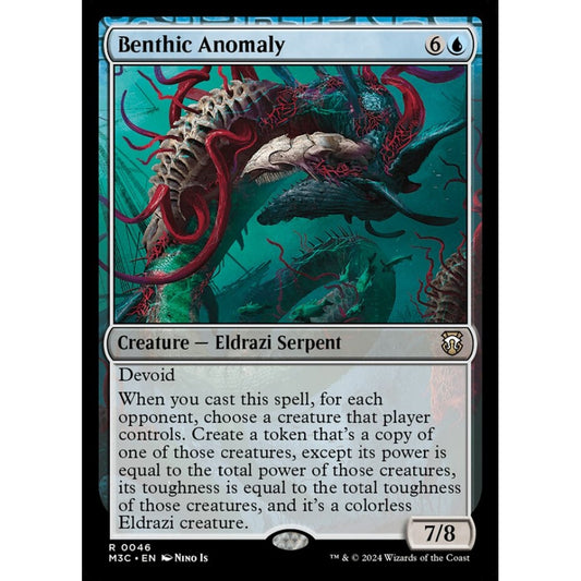 Benthic Anomaly, 46, rare, Magic: The Gathering, Modern Horizons 3