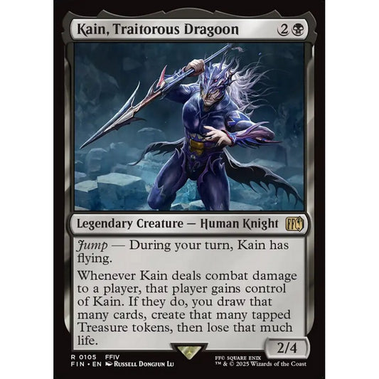 Kain, Traitorous Dragoon rare 105 Magic the Gathering Final Fantasy