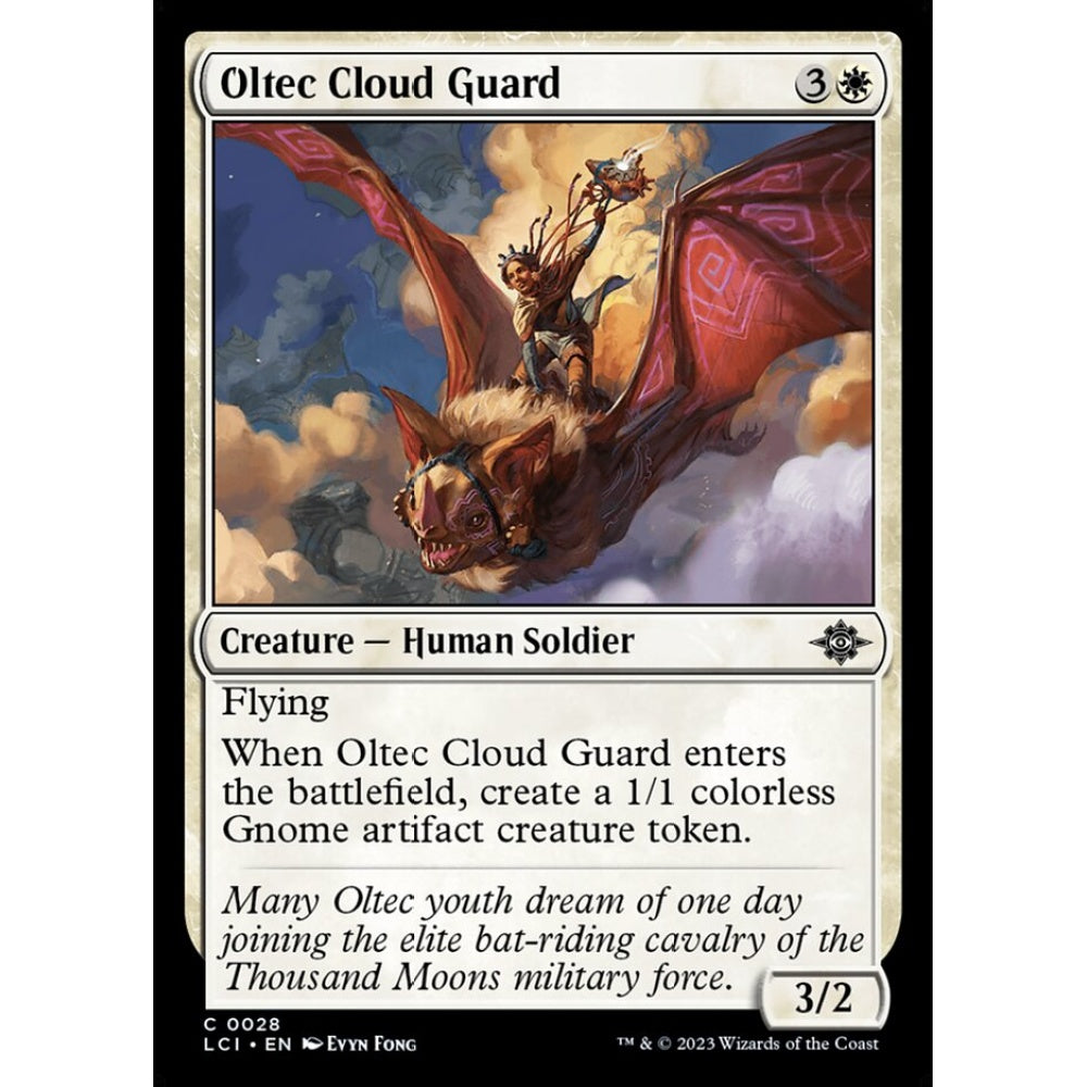 Oltec Cloud Guard common 28 Magic the Gathering The Lost Caverns of Ixalan
