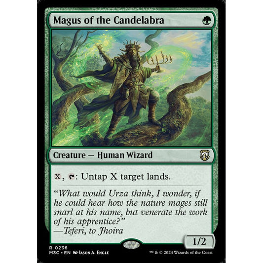 Magus of the Candelabra, 236, rare, Magic: The Gathering, Modern Horizons 3