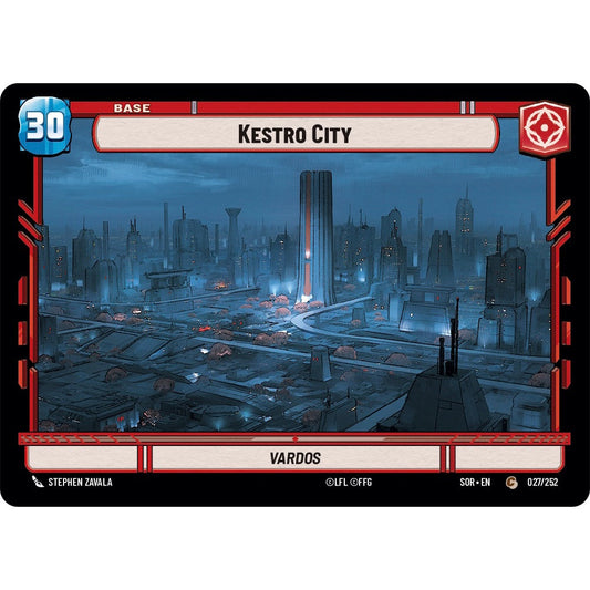 Kestro City / Experience Token, 27, C, Star Wars Unlimited, Sparks Of Rebellion