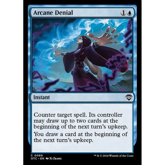Arcane Denial, 89, common, Magic: The Gathering, Outlaws of Thunder Junction