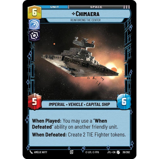 Chimaera, U, JTL 039), Star Wars Unlimited