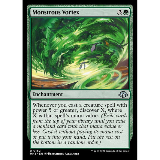Monstrous Vortex, 162, uncommon, Magic: The Gathering, Modern Horizons 3