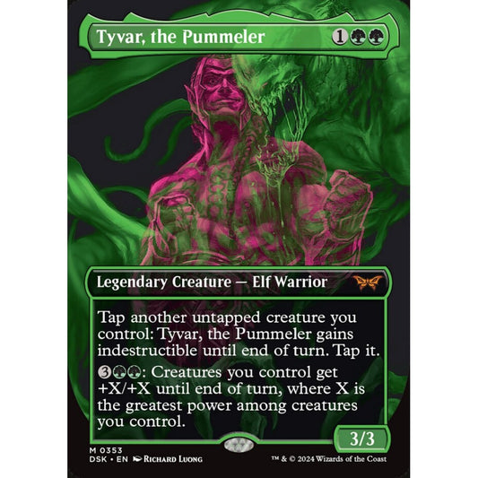Tyvar, the Pummeler, 353, mythic, Magic: The Gathering, Duskmourn: House of Horror