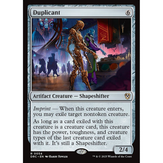Duplicant, 54, rare, Magic: The Gathering, Aetherdrift Commander