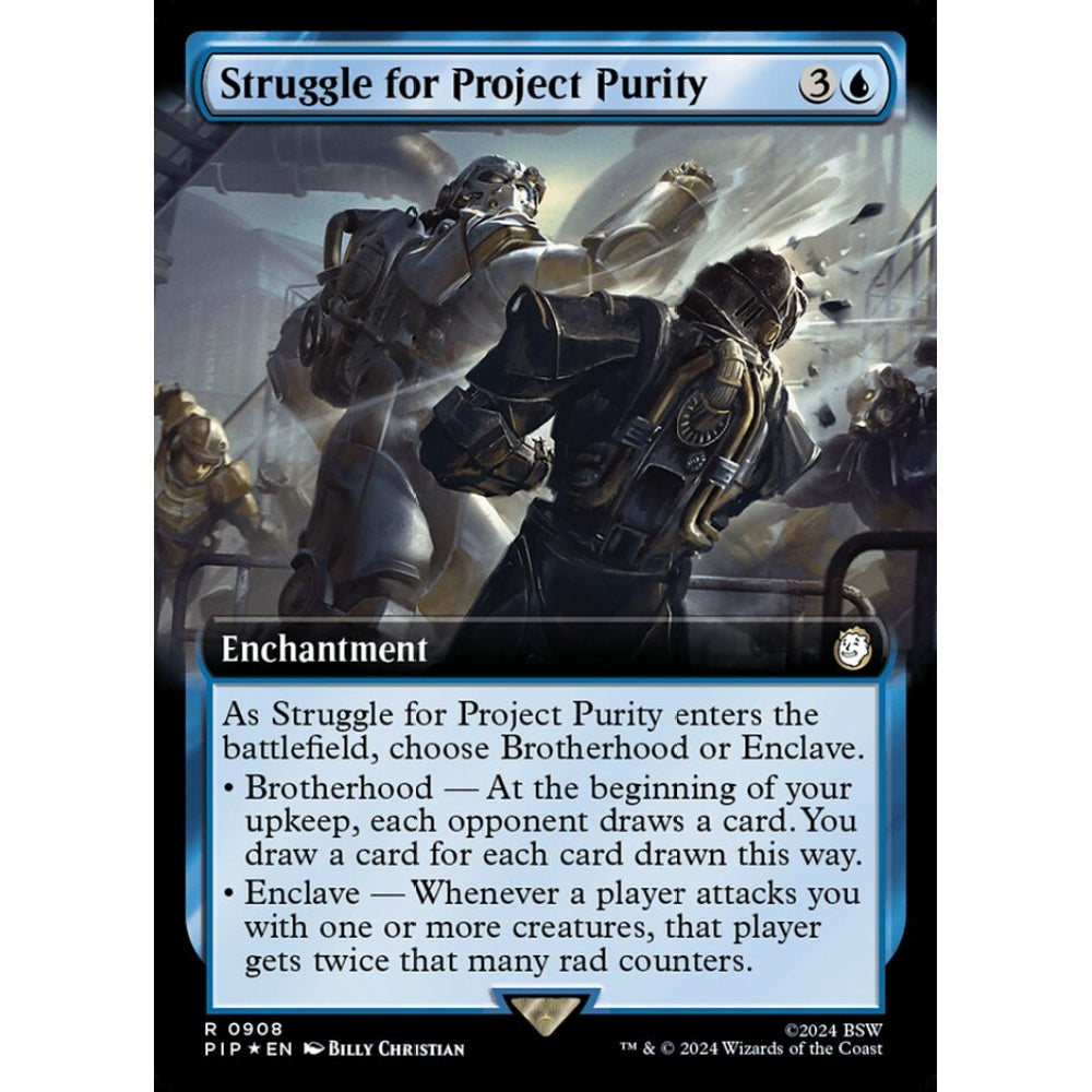 Struggle for Project Purity rare 908 Magic the Gathering Fallout