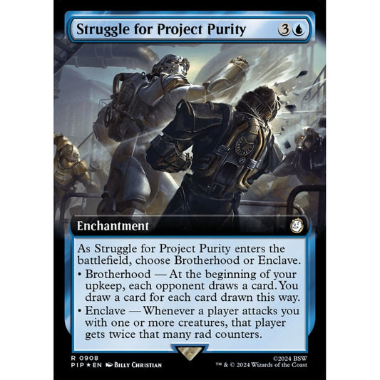 Struggle for Project Purity rare 908 Magic the Gathering Fallout