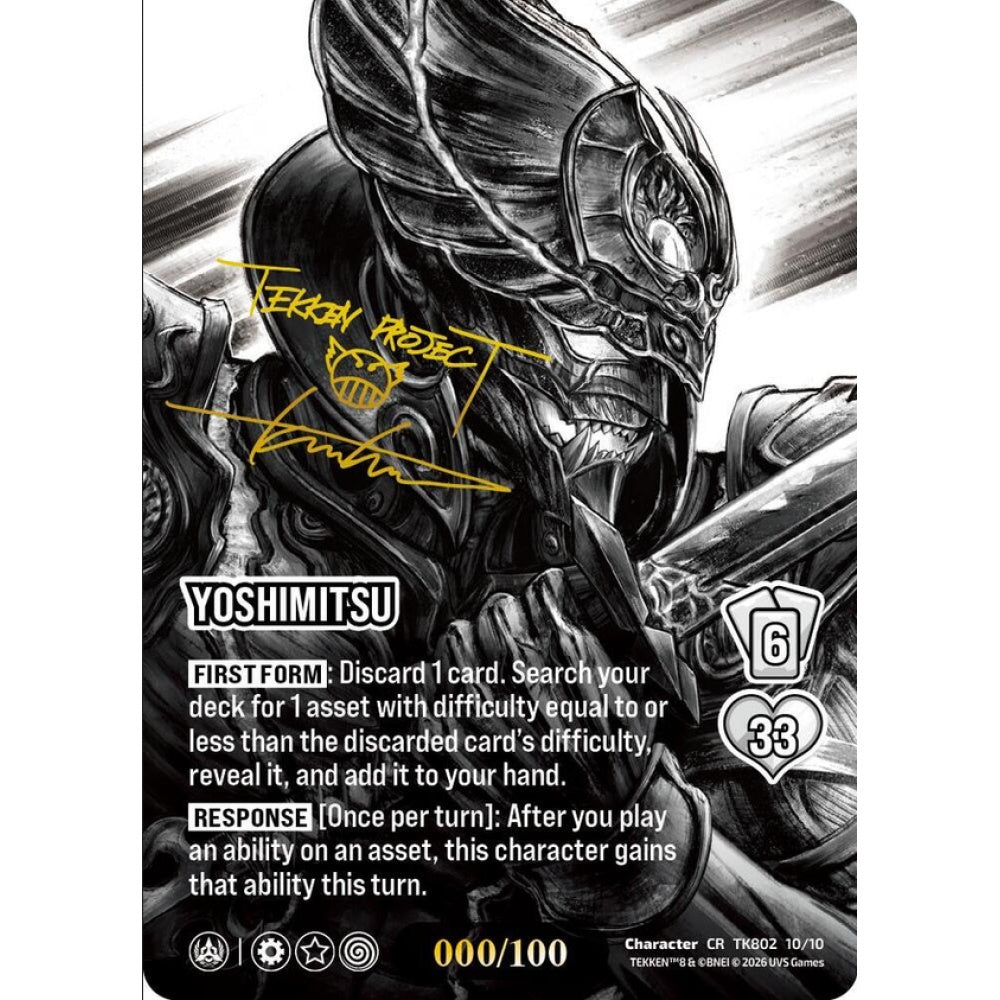 Yoshimitsu 10/10 TK802 Universus Tekken 8 Character CHROME
