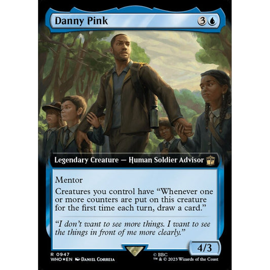 Danny Pink rare 947 Magic the Gathering Doctor Who