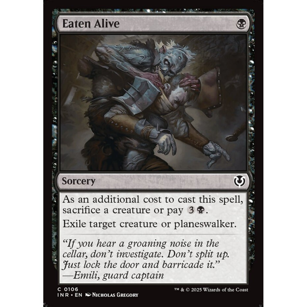 Eaten Alive, 106, common, Magic: The Gathering, Innistrad Remastered