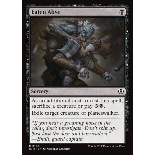 Eaten Alive, 106, common, Magic: The Gathering, Innistrad Remastered