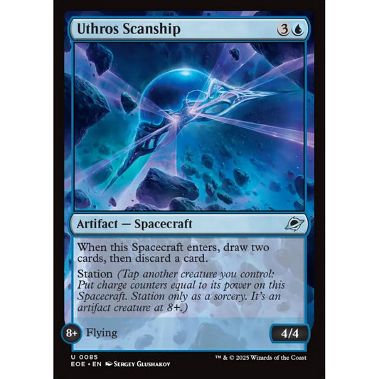 Uthros Scanship uncommon 85 Magic the Gathering Edge of Eternities
