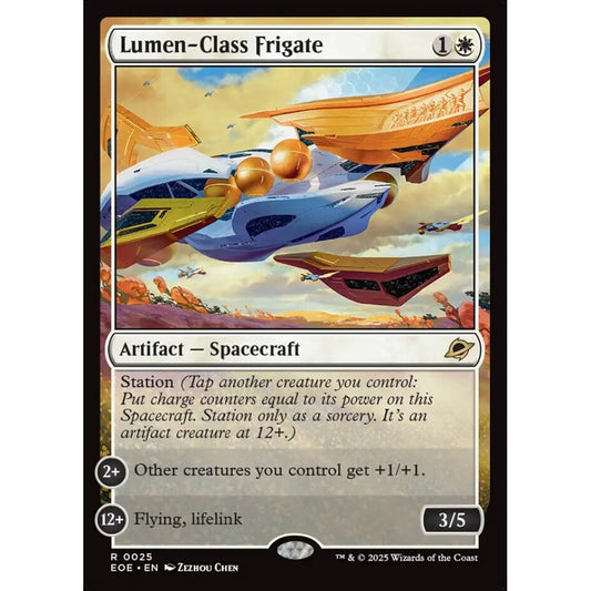 Lumen-Class Frigate rare 25 Magic the Gathering Edge of Eternities