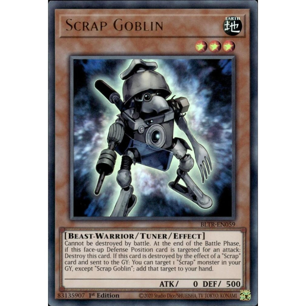 Scrap Goblin BLTR-EN059 Ultra Yu-Gi-Oh Battles of Legend: Terminal Revenge