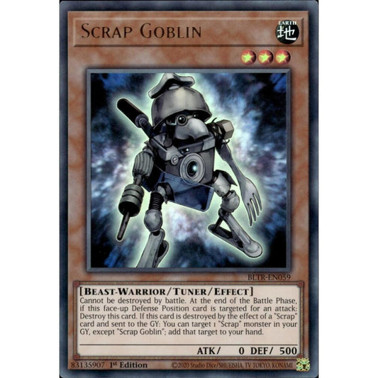 Scrap Goblin BLTR-EN059 Ultra Yu-Gi-Oh Battles of Legend: Terminal Revenge